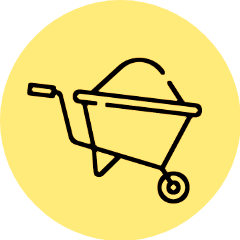 Wheelbarrow icon