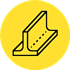 Steel lintel icon